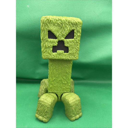 Mattel Minecraft Large-Scale Action Figure, 12-inch Posable Creeper Toy