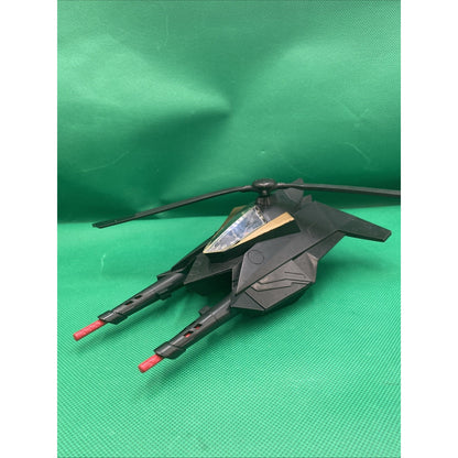 Mattel Batman Dark Knight Attack Copter Aircraft Black Helicopter Super Hero
