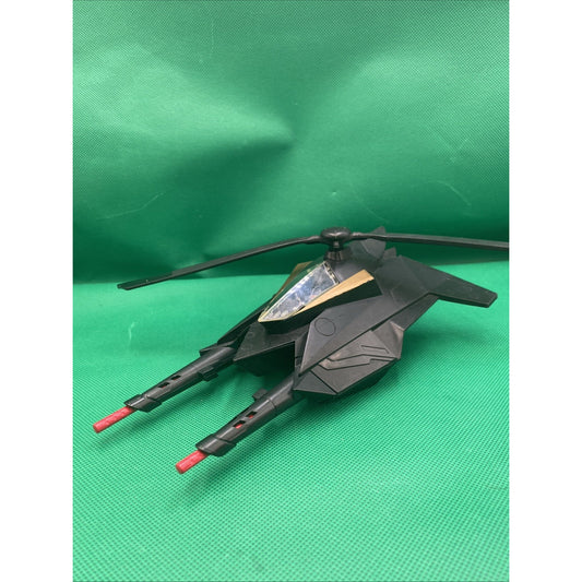 Mattel Batman Dark Knight Attack Copter Aircraft Black Helicopter Super Hero