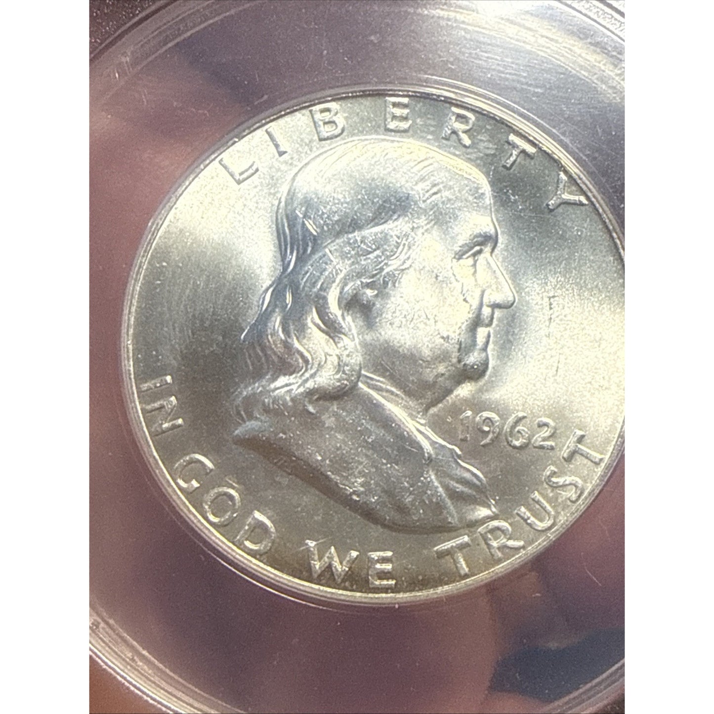 1962 50C ANACS MS63FBL - Franklin Half Dollar