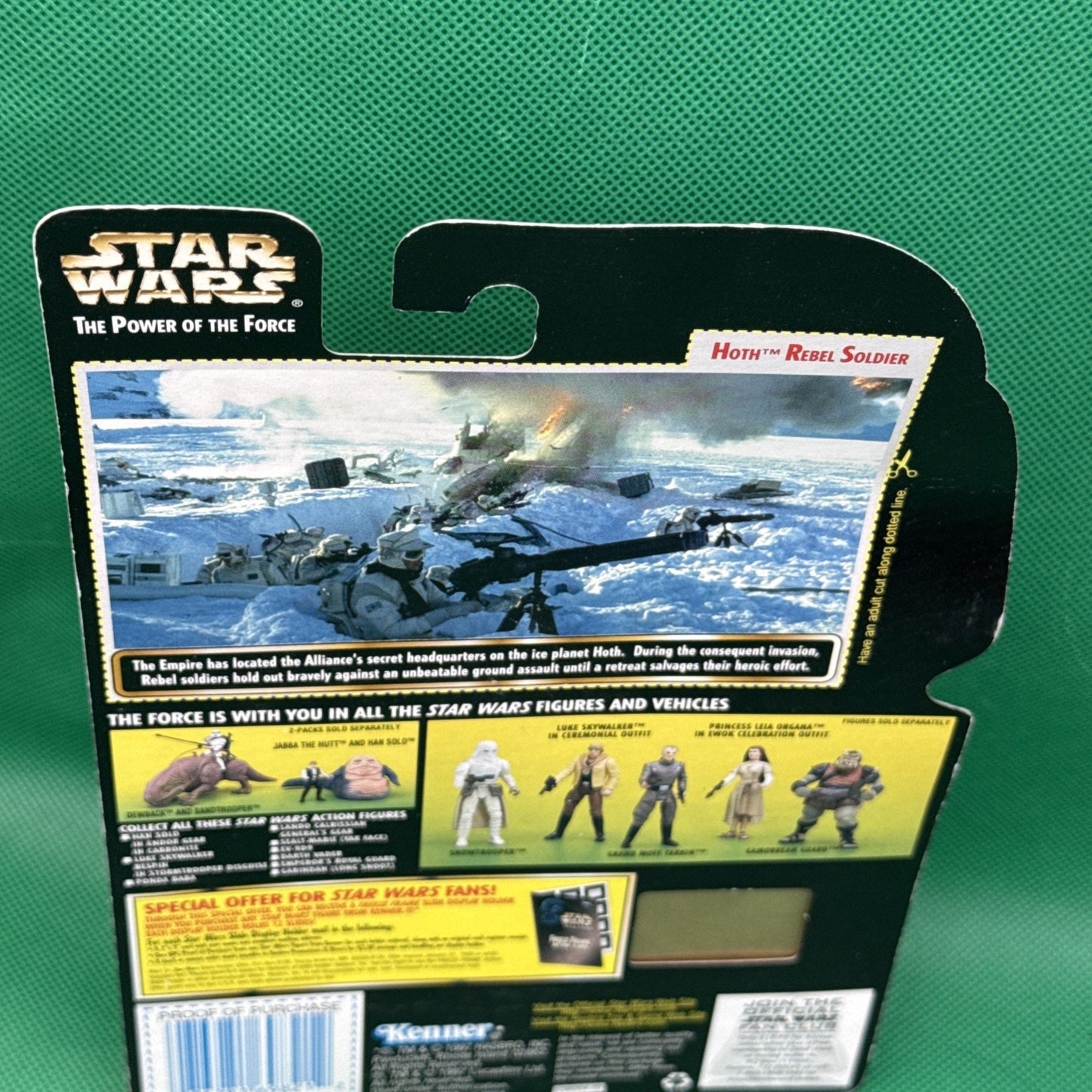 Star Wars Power Of The Force Hoth Rebel Soldier 1997 Action Figure