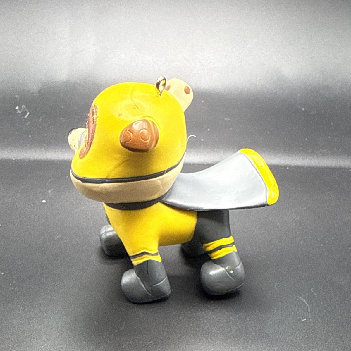 Rubble Paw Patrol Christmas Ornament 2.5" x 2.5" Unbreakable