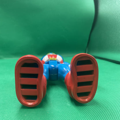 Spiderman & Friends - Air Rescue Captain America Propeller Figure 2002 Playwell