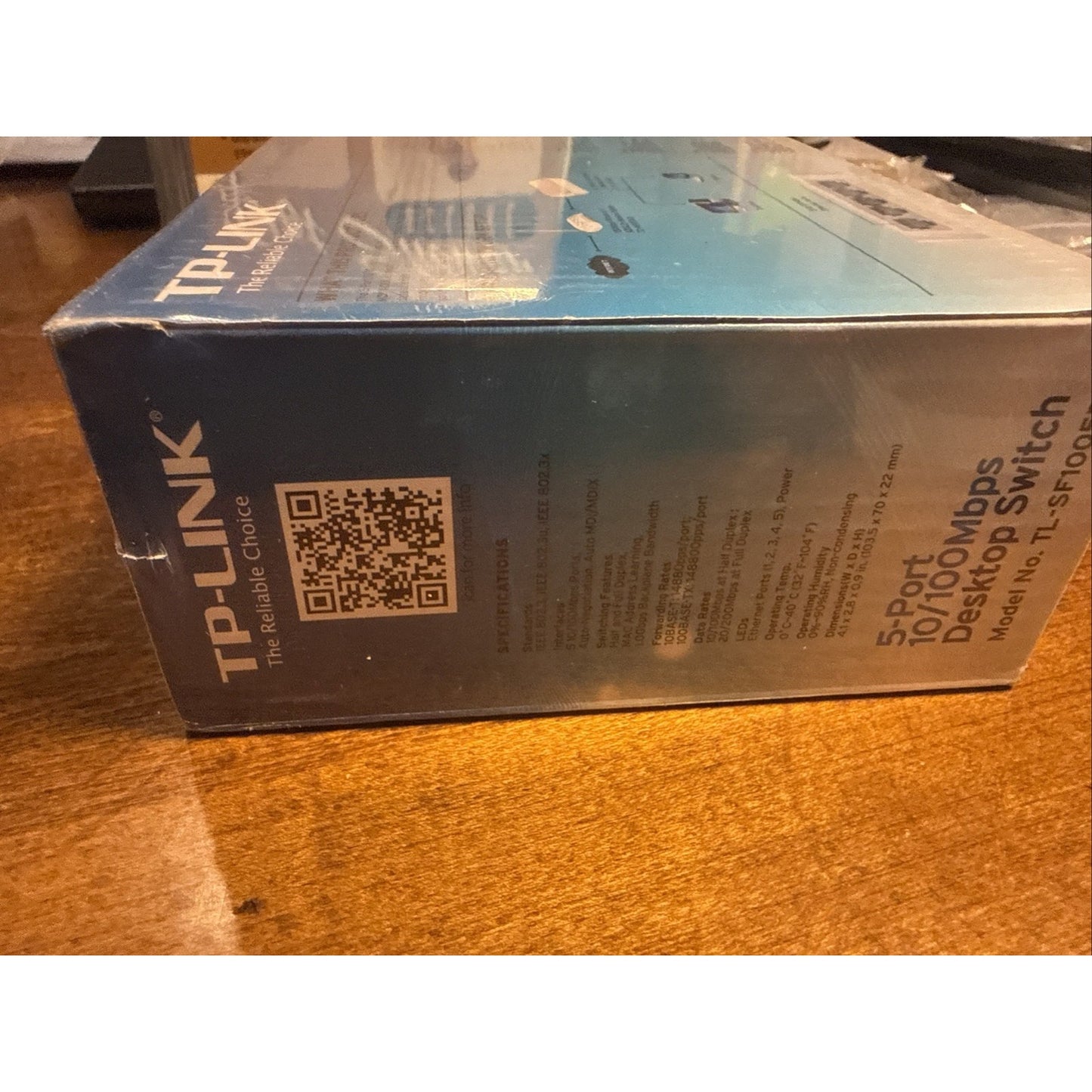 TP-LINK TL-SF1005D 5-Port 10/100Mbps Desktop Ethernet Switch - BRAND NEW