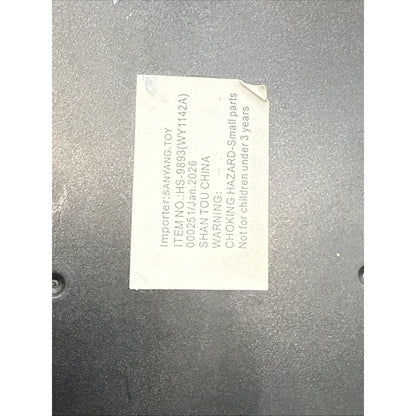 UNKNOWN BRAND PLASTIC SILVER CYBER TRUCK LOOKING FRICTION VEHICLE, Sound Tested