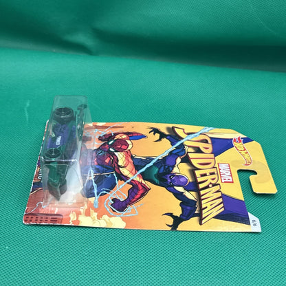 Hot Wheels 2016 Spiderman Homecoming #6 Drift King met. green/purple