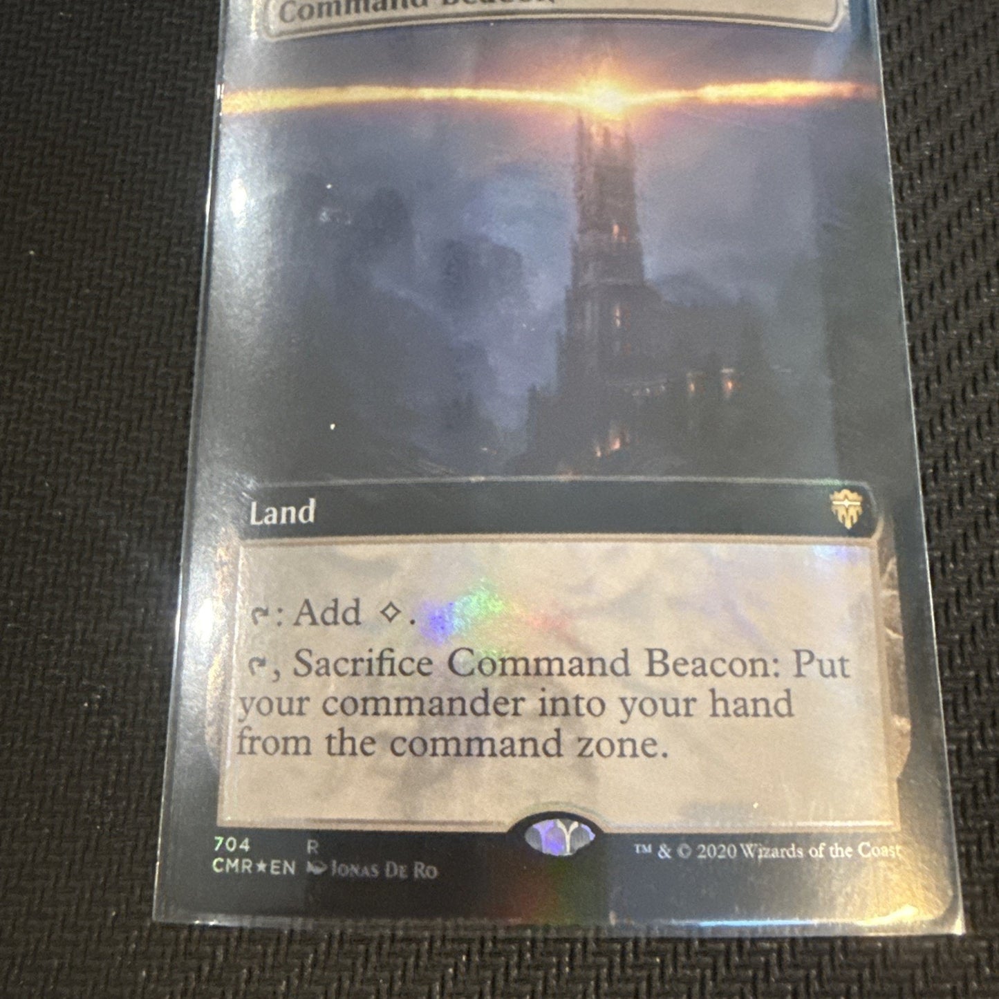 MTG Command Beacon - Extended Art Foil, Commander Legends Magic the Gathering LP