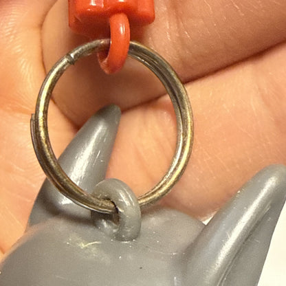 Exploding Kittens Devil Cat With TnT Keychain Backpack Clip