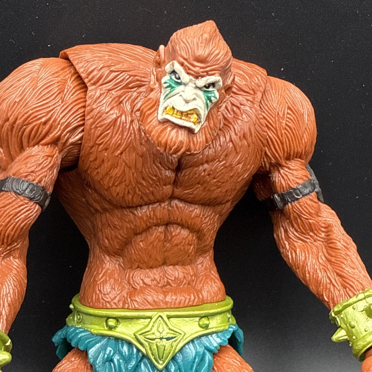 He-Man Motu Beast Man Action Figure, 6" Tall, 2001 Mattel Vintage VGC V RARE