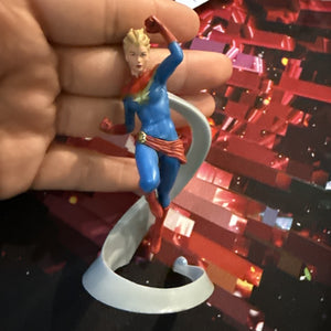 3.5-inch Captain Marvel (Carol Danvers) PVC figurine from the 2015 Marvel...