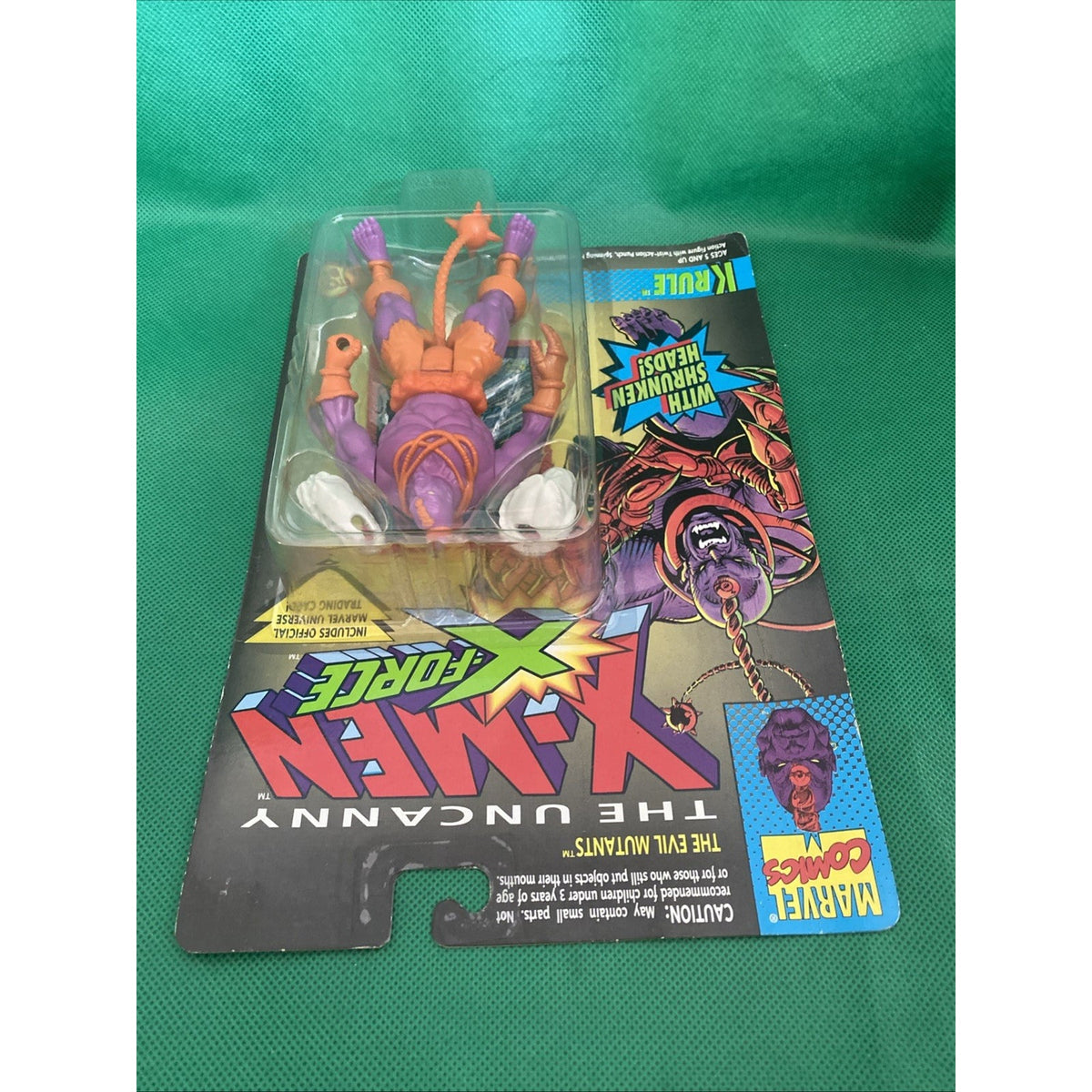 Krule 1993 Marvel Comics X-Men Krule X-Force Action Figure by Toy Biz MOC