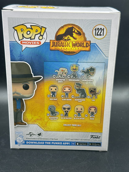 BRAND NEW Funko POP! Dr. Alan Grant #1221 (Jurassic World Dominion)