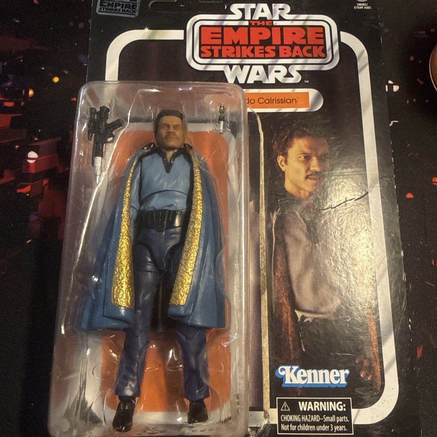 Star Wars Black Series General Lando Calrissian 6in Blue Hasbro New Carded