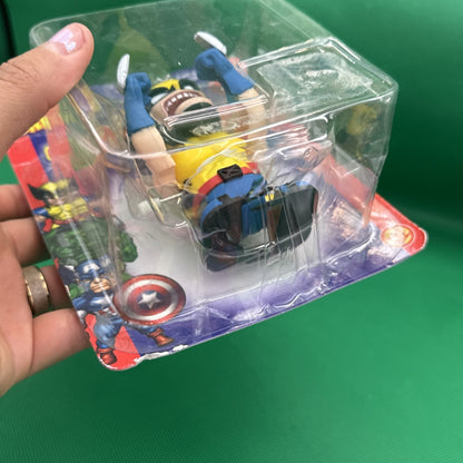 Marvel WALK & SLASH WOLVERINE Motorized Twist 'Ems Figure Toy 2003 NEW RARE