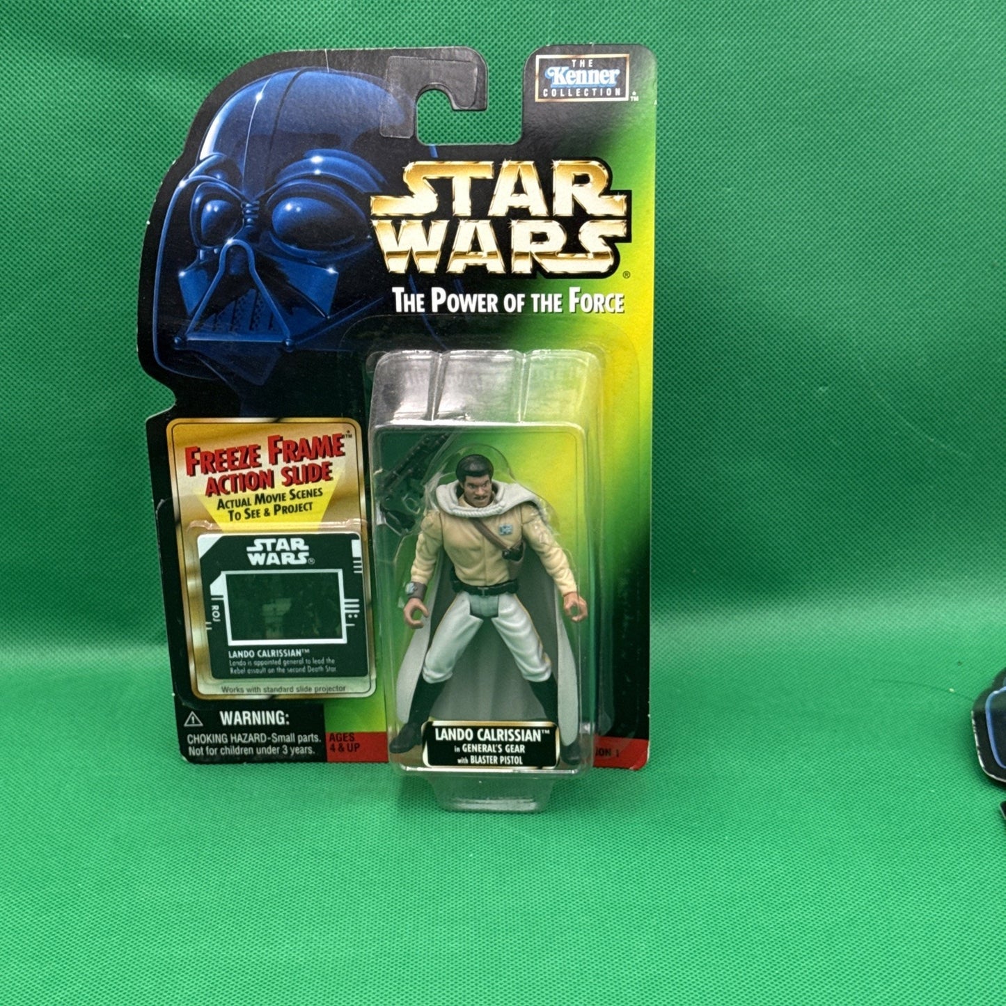 Action Figure NIB - Kenner Green Star Wars Power of the Force Lando Calrissian