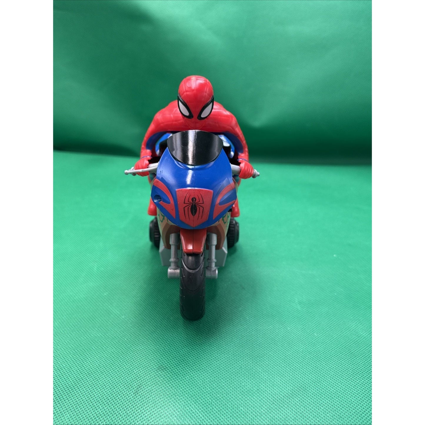 Marvel Spider-Man Motorcycle Toy Red Blue Bike 1616 Holdings ET-0204 2020