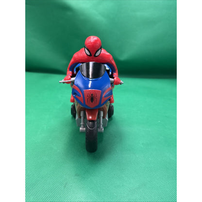 Marvel Spider-Man Motorcycle Toy Red Blue Bike 1616 Holdings ET-0204 2020