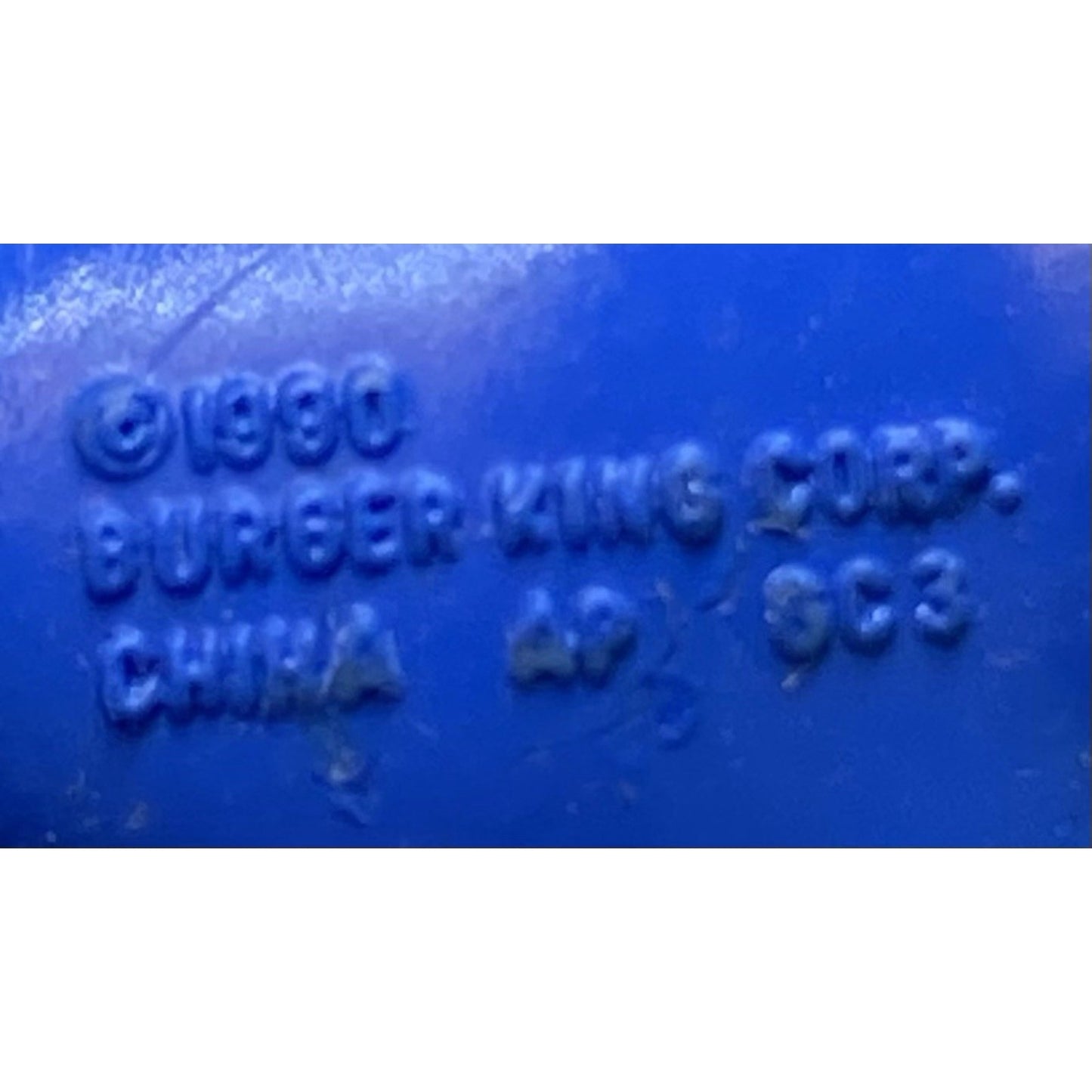 Vintage 1990 Burger King Kids Club Happy Meal Kid Vid Action Figure