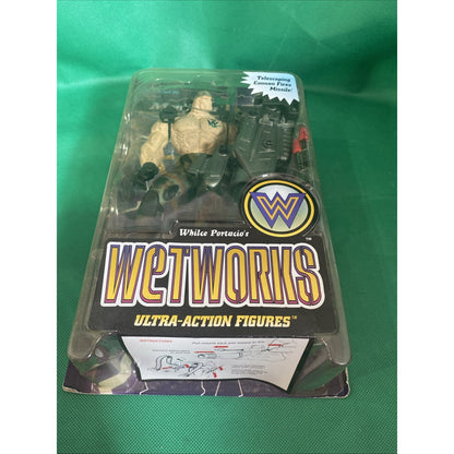 NIB Vintage 1996 McFarlane Wetworks Series 2 Mendoza Human Version Sealed Figure