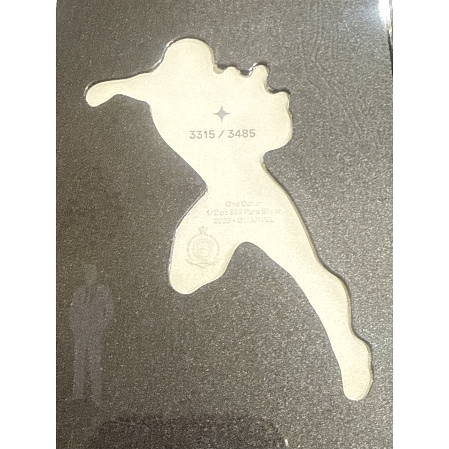2026 Agoro Marvel Iron Man 1/2 oz Silver Foil Blind Box - Tier One #3315/3485