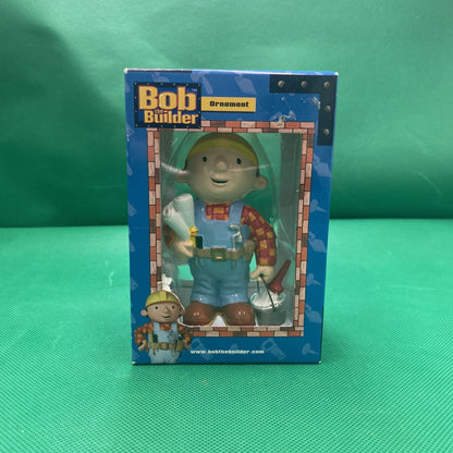 Bob the Builder Hanging Christmas Ornament Resin Character Small 2004 Read Desc.
