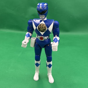 Vintage 1993 Mighty Morphin Power Rangers 8" Action Figure Blue Ranger Bandai