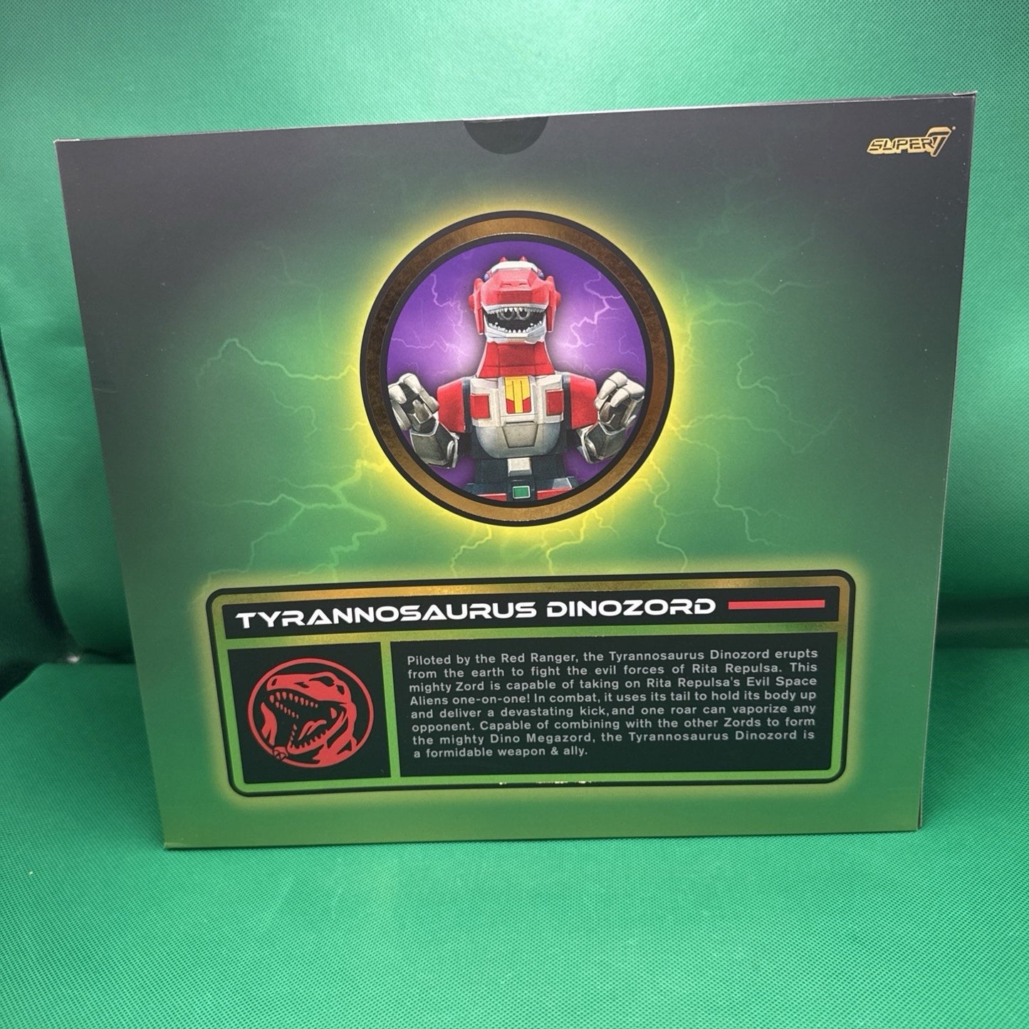 NEW Super7 Ultimates! Mighty Morphin Power Rangers TYRANNASAURUS DINOZORD