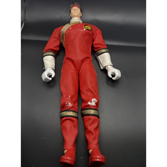 Red Power Ranger 12” Action Figure Bandai 2001 Working Sound