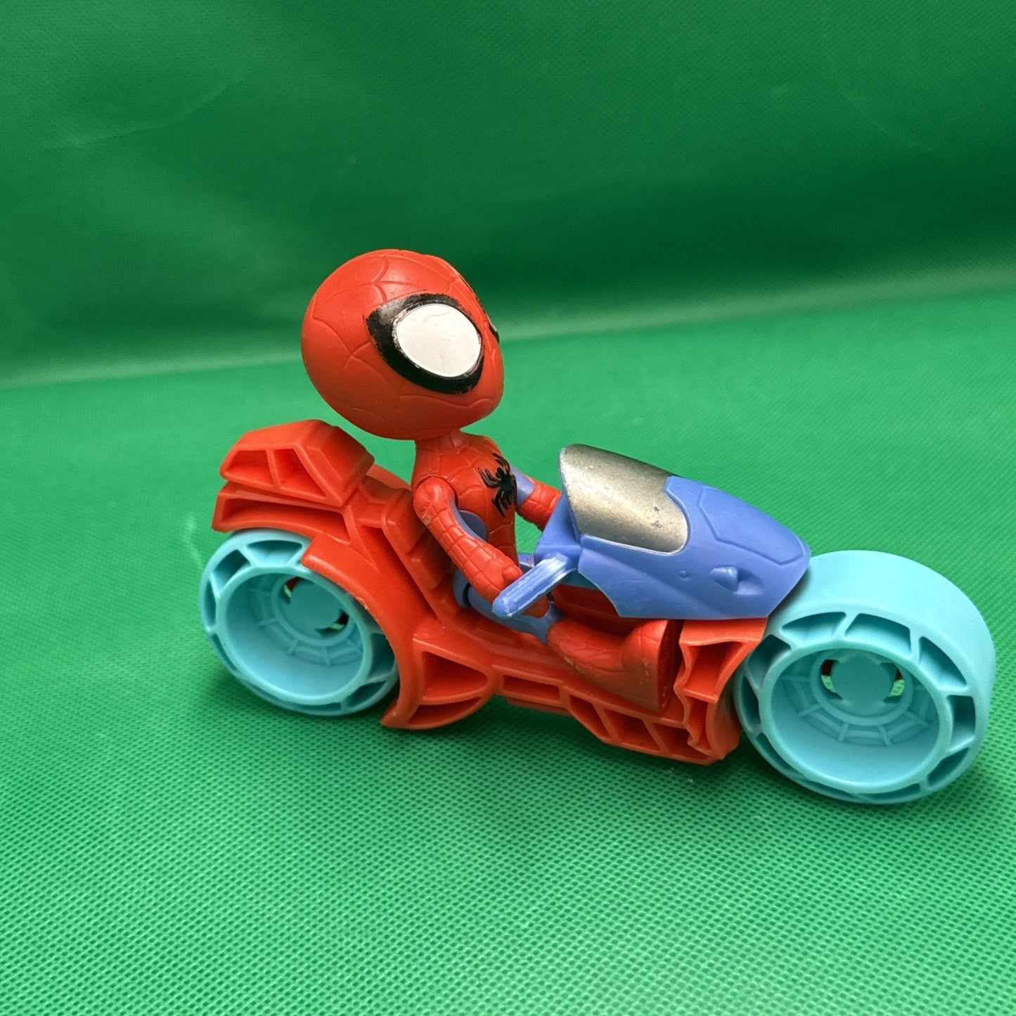 Spidey and His Amazing Friends Figure on Motorcycle
