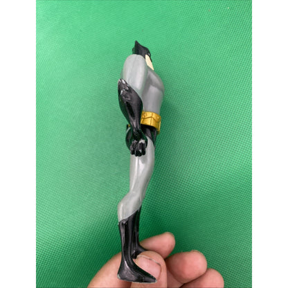 Batman 1998 The Animated Series Batman Gray Black Mattel Figure No Cape
