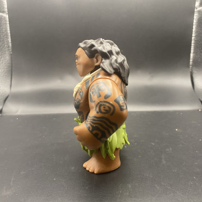 2016 Hasbro Disney 4” MAUI DEMIGOD Moana Movie figure cake topper HTF Hawaii