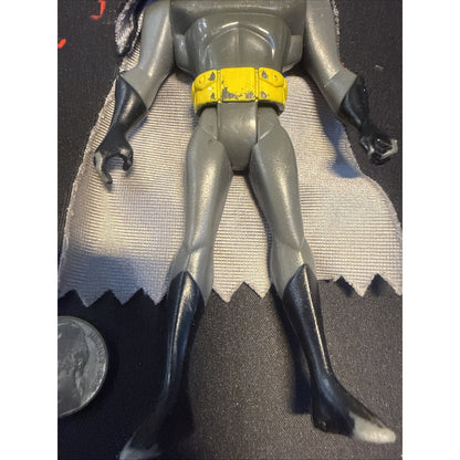 Batman The Animated Series Batman Silver Suite Black Cloth Cape DC 2002 JLU