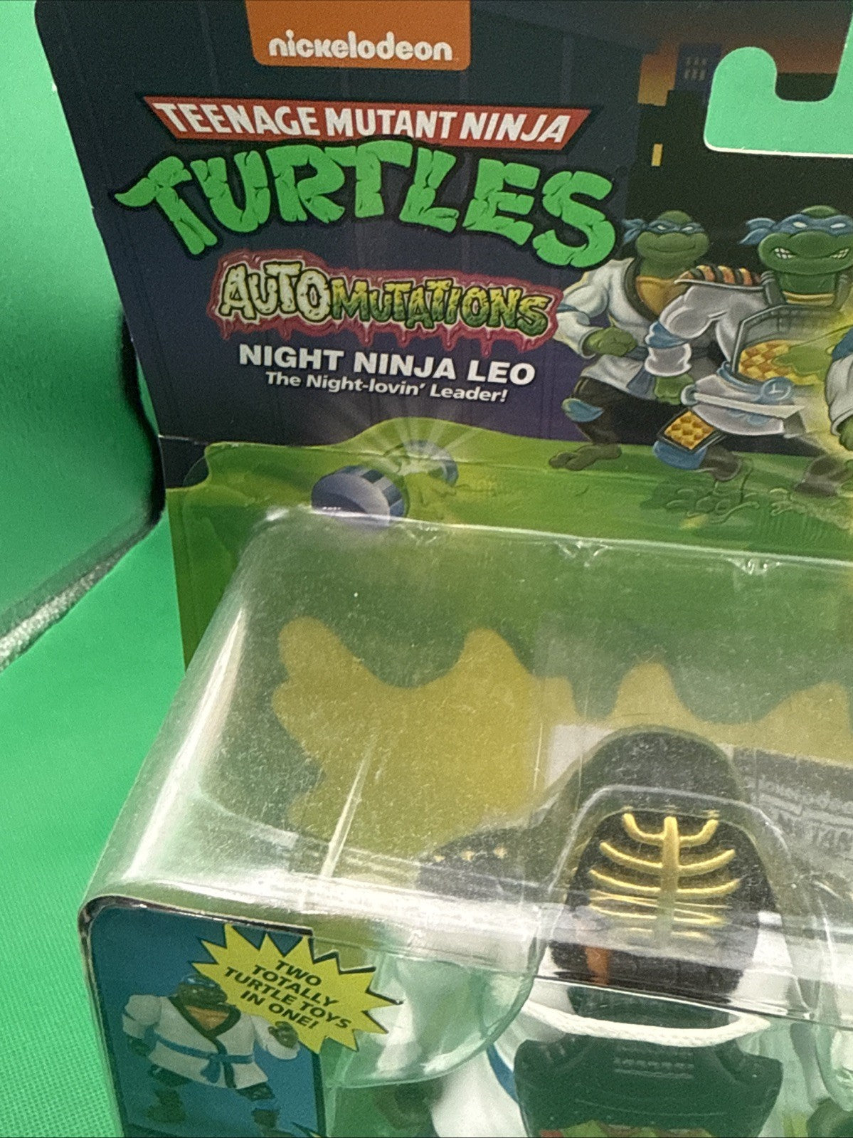 Teenage Mutant Ninja Turtles TMNT AutoMutations Night Ninja Leo Figure 2024
