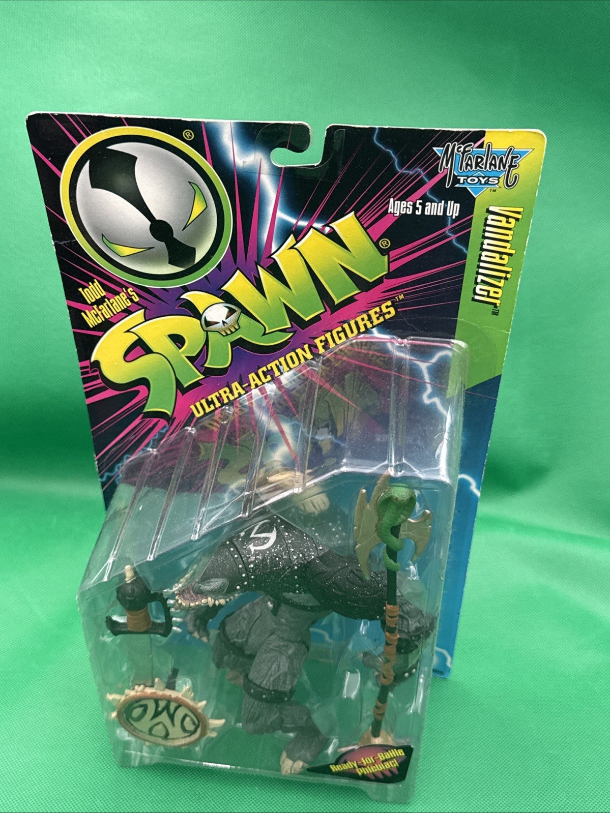 Mcfarlane Toys Spawn Series 5 Vandalizer Gray Ready-for-Battle Action Figure