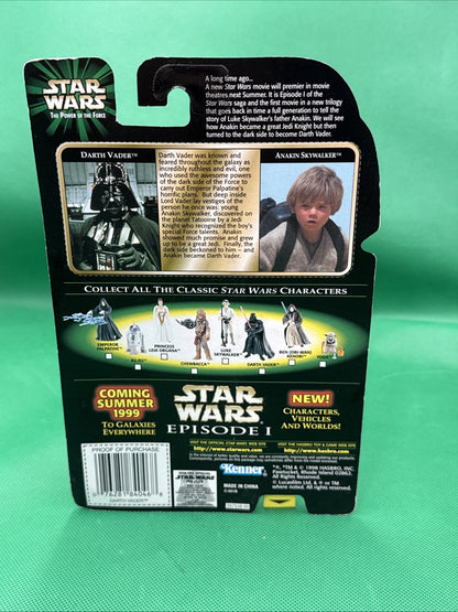 Star Wars Power of the Force DARTH VADER Action Figure 1998 new