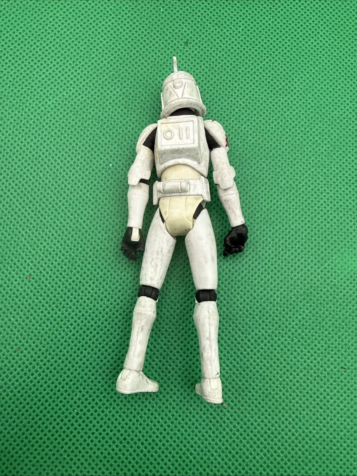 Clone Trooper Star Wars Clone Wars Classic White Animated Dirty(Vintage, Action