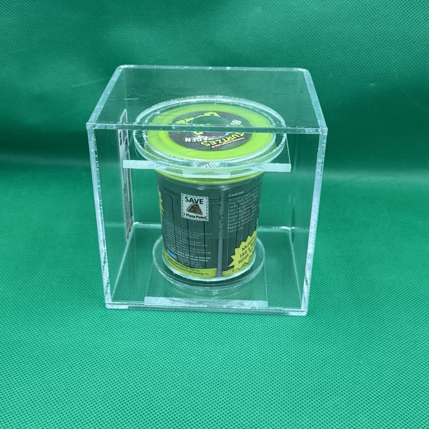 TMNT Retromutagen Ooze Pre-Mutant Turtle Green CAS Graded 85