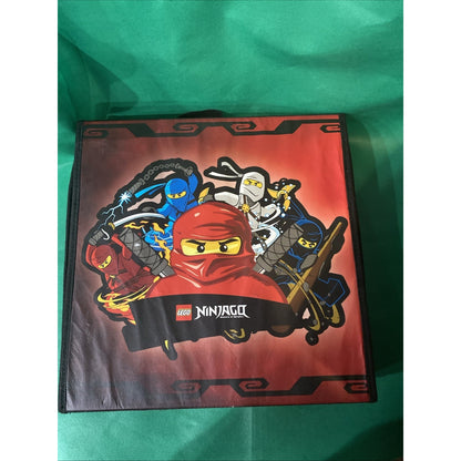 Lego Ninjago Masters Of Spinjitzu Battle Arena Storage Carrying Case RED