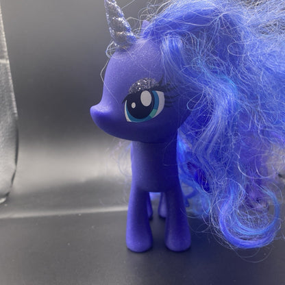 2016 My Little Pony 6.5" Princess Luna Nightmare Moon Glitter Wings Sparkle Y