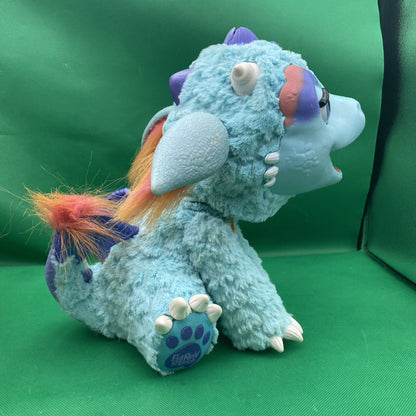 FurReal Friends Blue Torch 12" My Blazing Dragon Animated Toy No Accessories