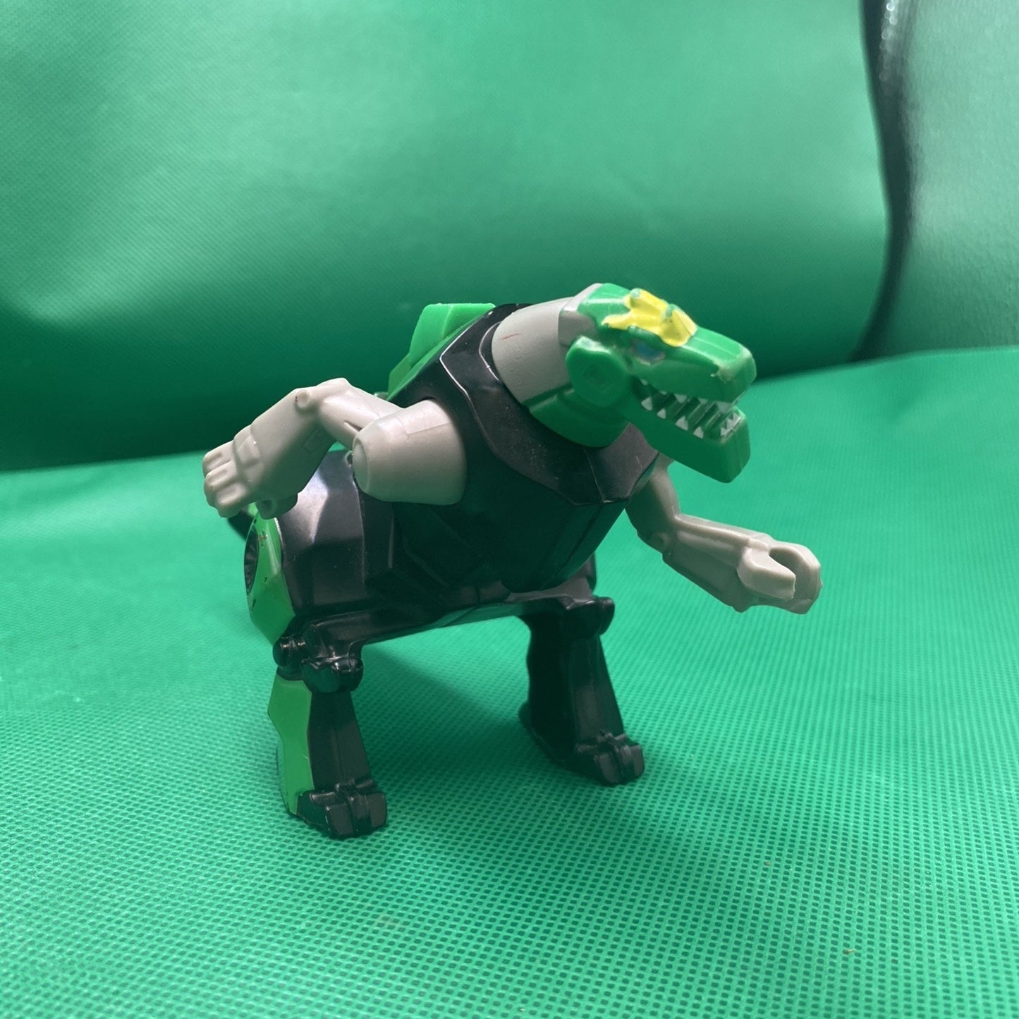 Transformers 7 Grimlock Figure Green 2016 McDonalds Dinosaur Dino