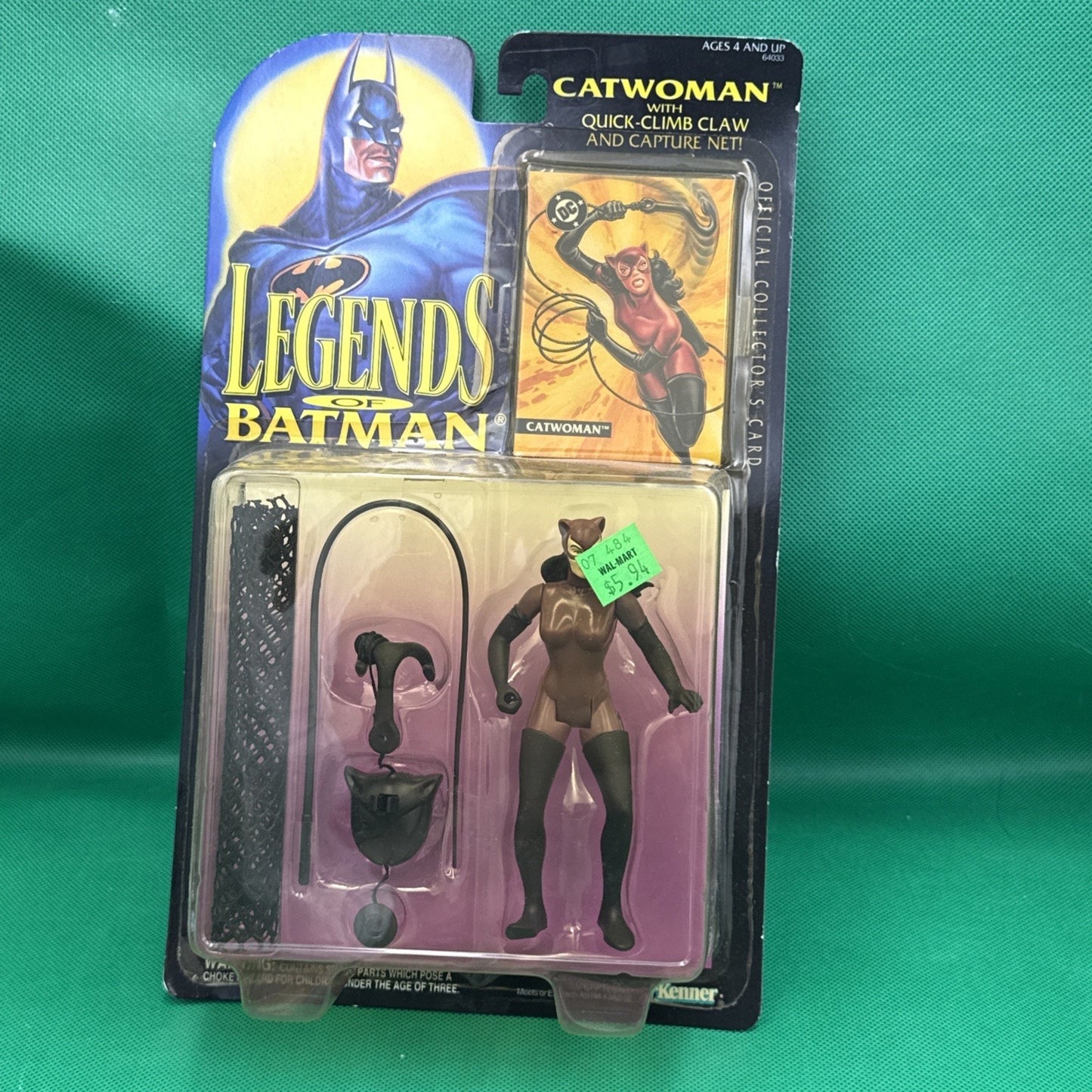 1994 KENNER LEGENDS OF BATMAN CATWOMAN Action Figure Vintage Collectible