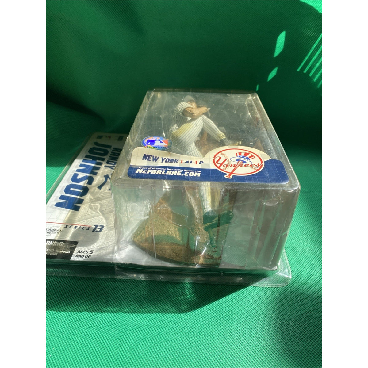 McFarlane Toys MLB Series 13 Randy Johnson NY Yankees Action Figure Bat