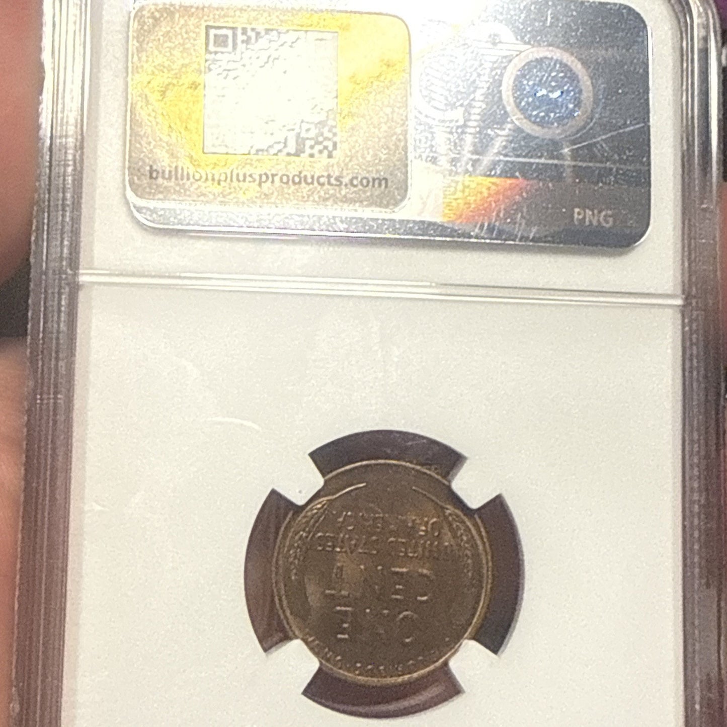 1931-S 1c NGC MS-64 RB Lincoln Wheat Cent Amazing Color