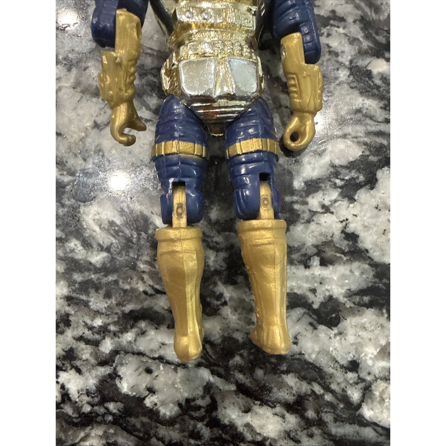 VINTAGE FIGURE CAPTAIN POWERS LEG SOLDIERS OF FUTURE 1986 MATTEL L.E.G.