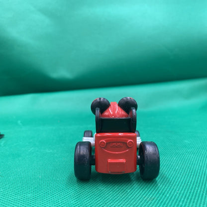 Mickey's Roadster Racers Hot Rod Diecast Red Race Car Mattel #28 Disney Mouse