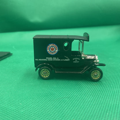 Chevron Black Diecast Metal Replica 1927 Pearl Oil Van - Standard Oil Company