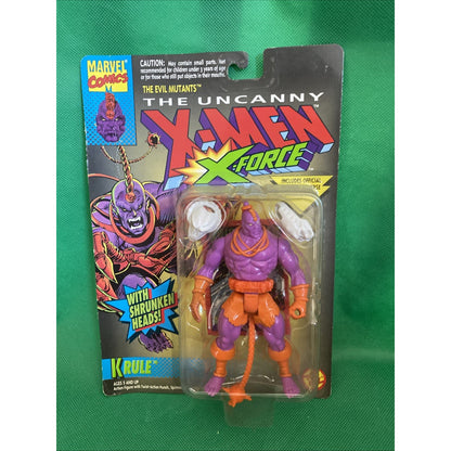 Krule 1993 Marvel Comics X-Men Krule X-Force Action Figure by Toy Biz MOC