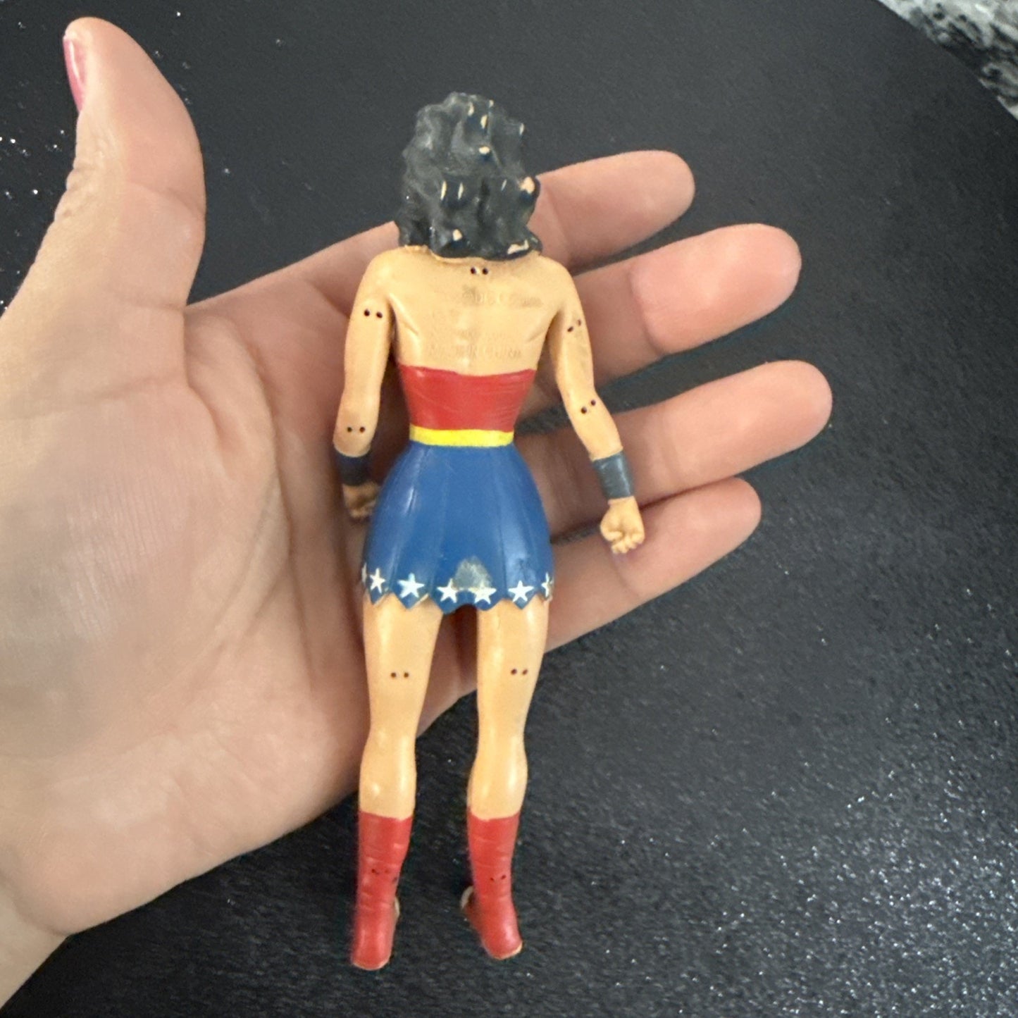 DC Comics Wonder Woman Posable Rubber NJCroce Action Figure Toy S13
