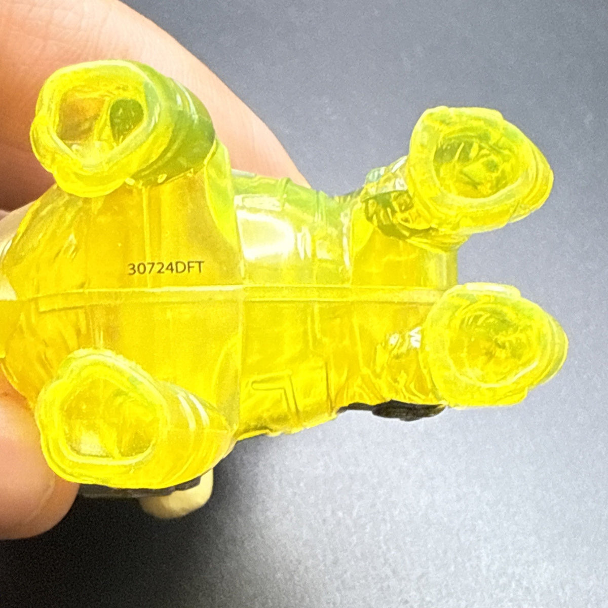 Paw Patrol The Movie Translucent Rubble Bulldozer 2.25" Mini Figure Toy PA12